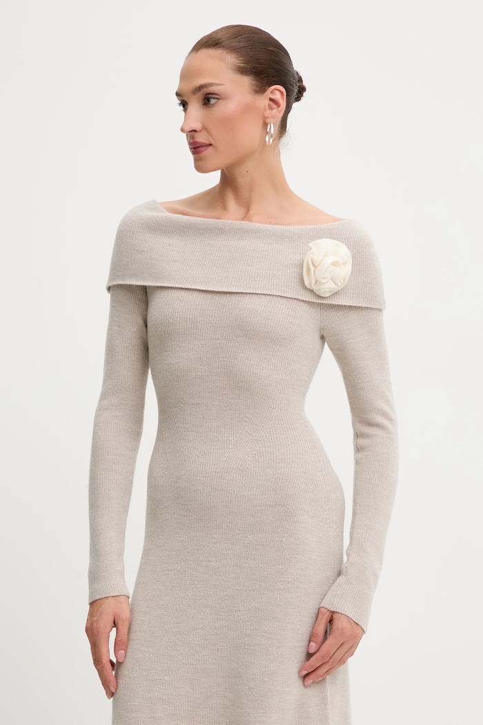 Vuneni pulover Blugirl Blumarine bež RF5150.MA500