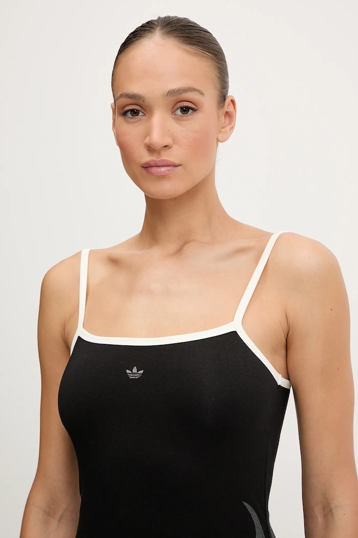 adidas Originals sukienka Tank Dress czarny JW7266