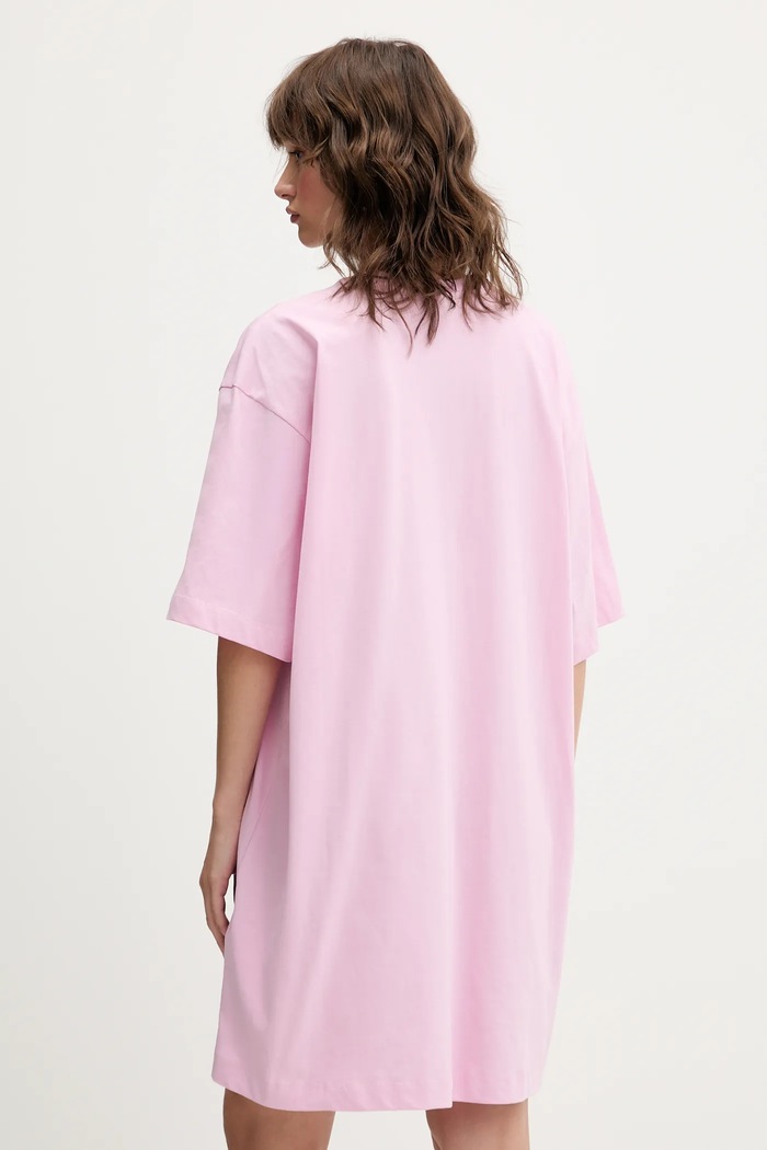 Îmbrăcăminte MSGM rochie din bumbac 3941MDA510.257798 roz