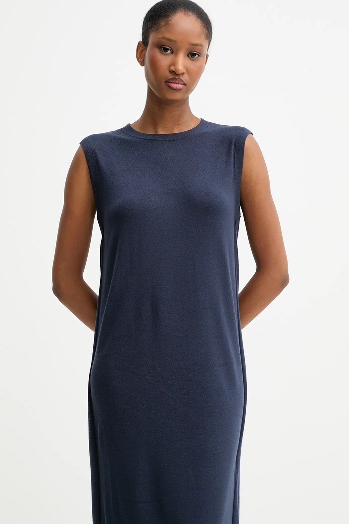 Рокля MM by Max Mara AULLA тъмносин 2526326017600