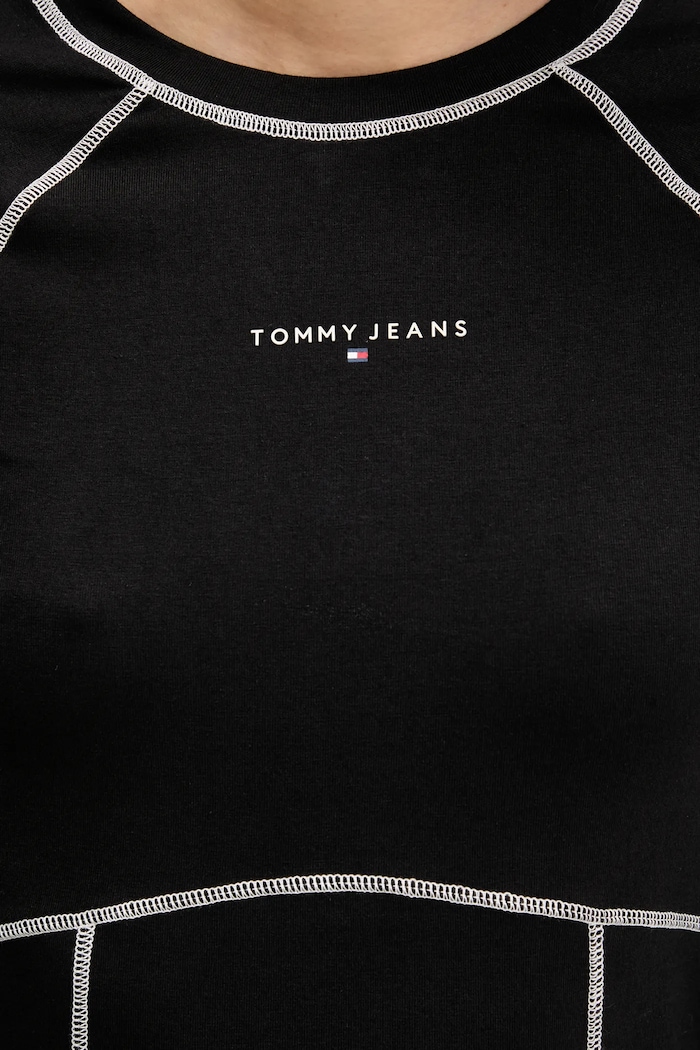 Šaty Tommy Jeans DW0DW21465 čierna
