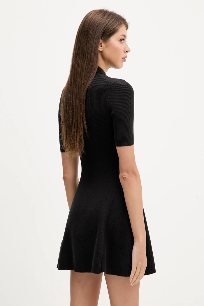 Îmbrăcăminte Tommy Jeans rochie DW0DW21471 negru