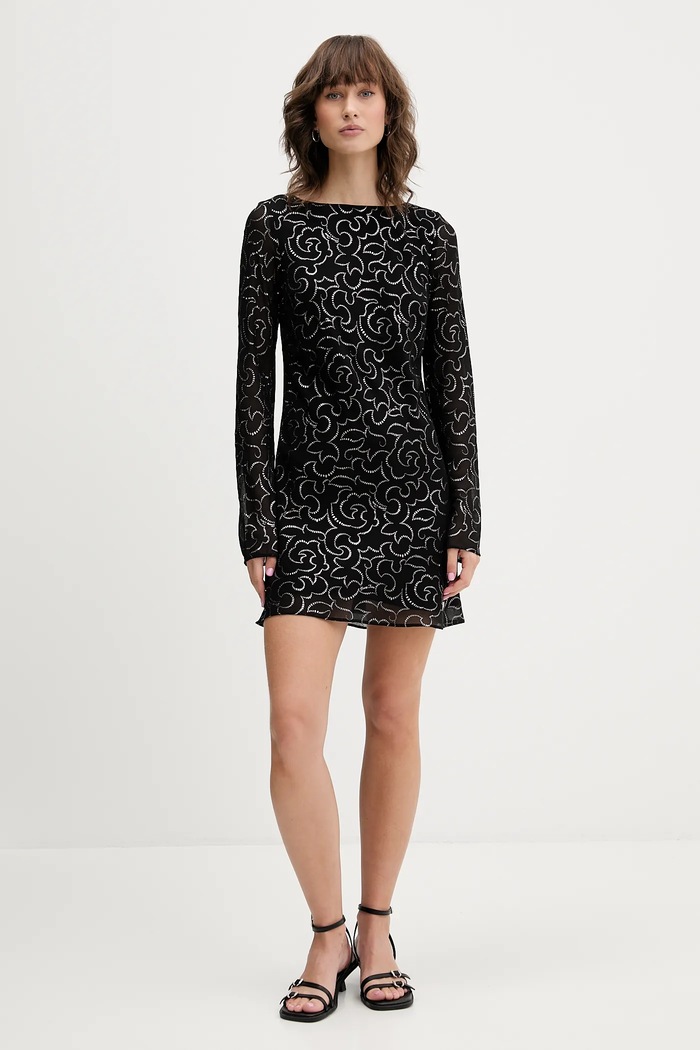 Рокля Tommy Jeans DW0DW21489 черен AW25