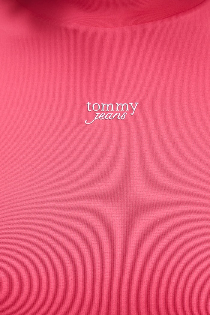 Šaty Tommy Jeans DW0DW21504 ružová