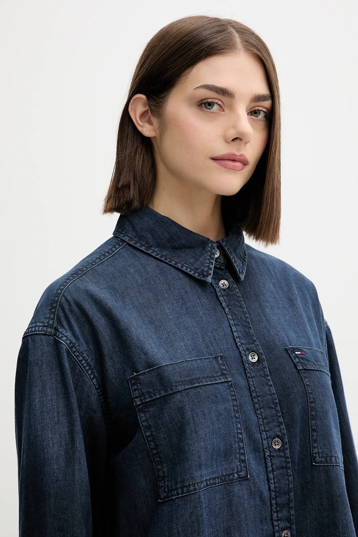 Tommy Jeans Sukienka jeansowa DW0DW21650