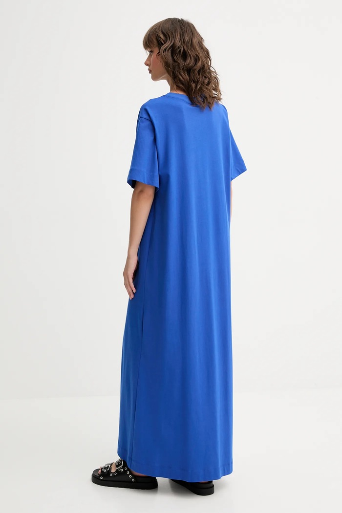 Farm Rio rochie din bumbac 336515 albastru AW25
