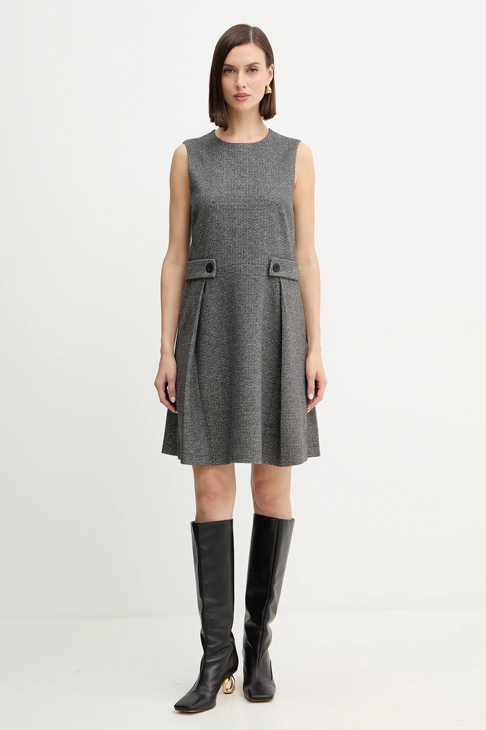 Weekend Max Mara rochie RIAD 2525626052600 gri AW25