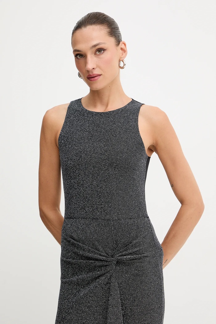 Patrizia Pepe rochie argintiu 2A2990.J340