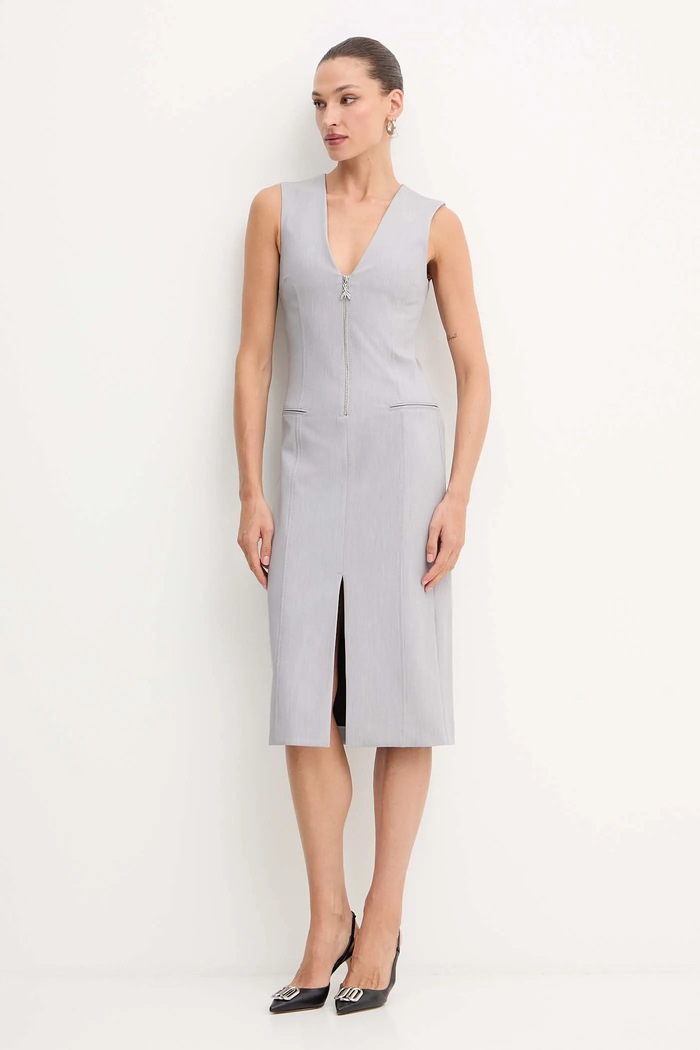 Patrizia Pepe rochie 2A3001.A498 gri AW25