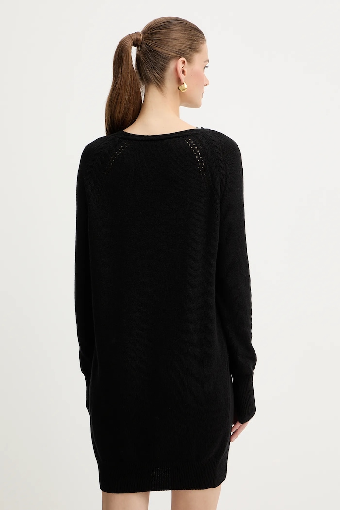 Îmbrăcăminte Ermanno Scervino LIFE Rochie din amestec de lână D474Q501APNJG negru