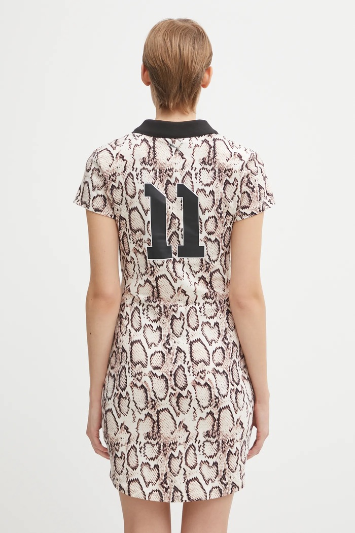 Ρούχα Βαμβακερό φόρεμα Puma PUMA x A$AP ROCKY 633416 μπεζ