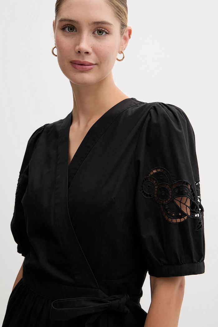 Dkny pamut ruha fekete P5DB0B48