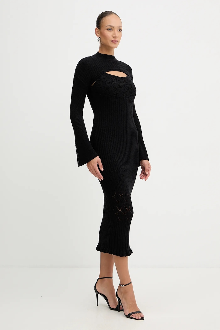 Ruházat Guess ruha SHINJU W5BK91.Z4060 fekete