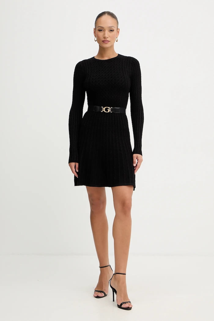 Guess rochie HANA W5BK68.Z2YJ2 negru SS26