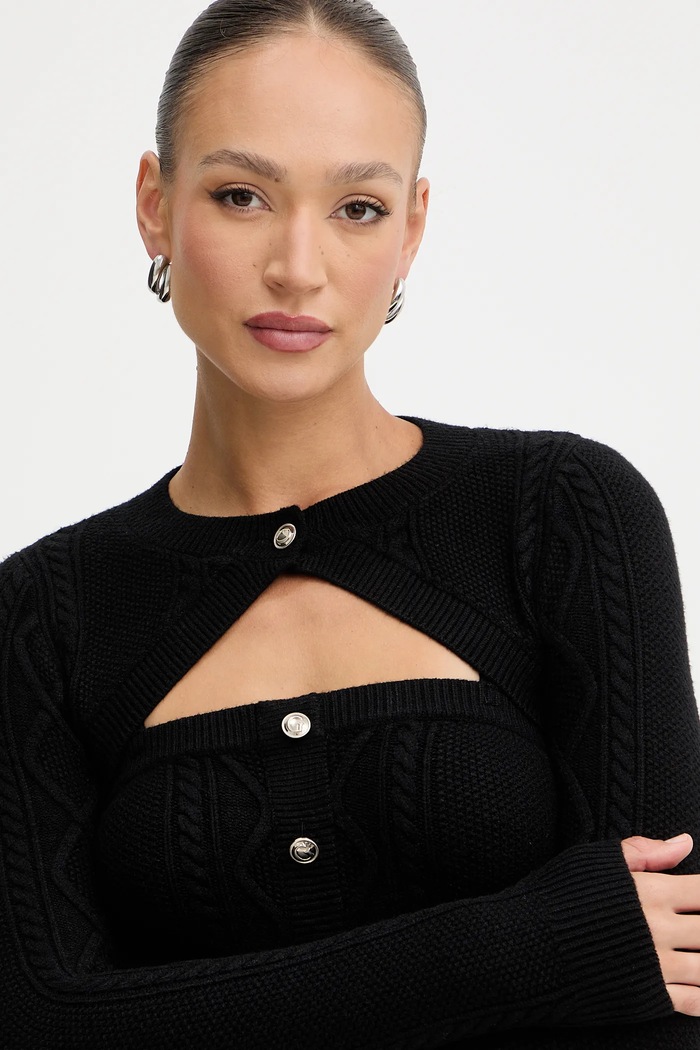 Рокля Guess DAPHNE W5BK61.Z2ZK2 черен