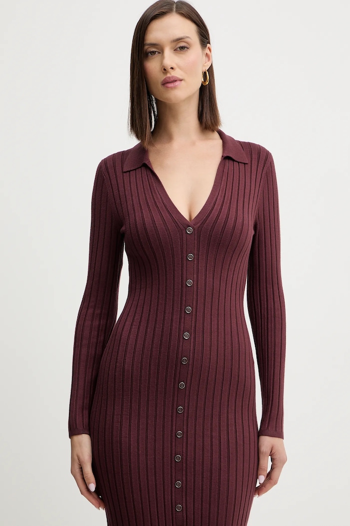 Šaty Guess MIRANDA červená W5BK60.Z2YJ2