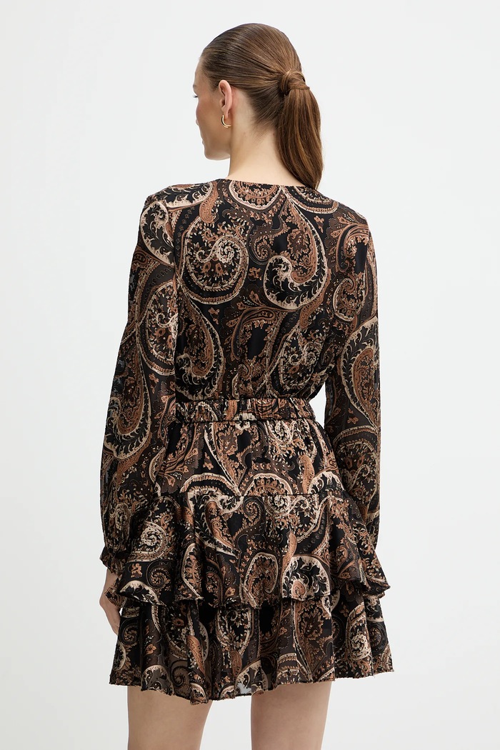 Oblečenie Šaty Guess CLARISSE W5BK53.W2770 hnedá