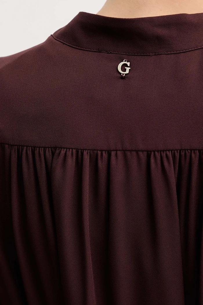 Φόρεμα Guess WANDA W5BK51.WGLA2 μπορντό