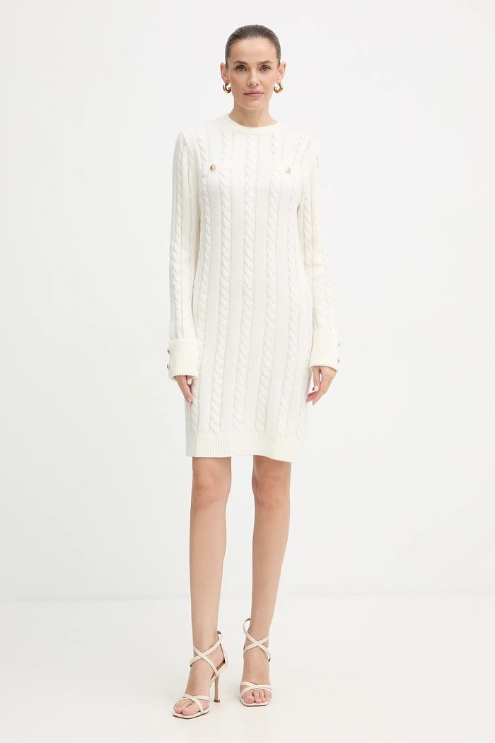 Guess ruha gyapjúkeverékből ELSA W5BK46.Z1192 bézs AW25