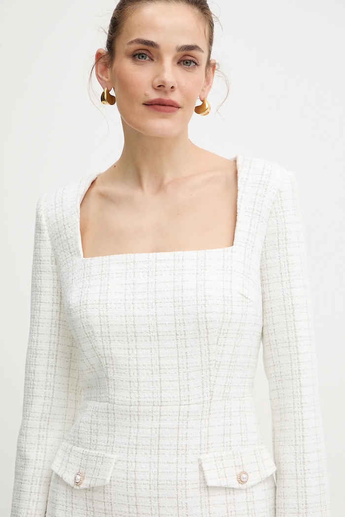 Guess sukienka SANDRA biały W5BK20.W2382