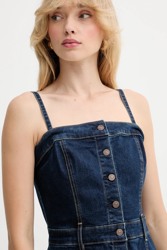 Rifľové šaty Levi's tmavomodrá 0002S