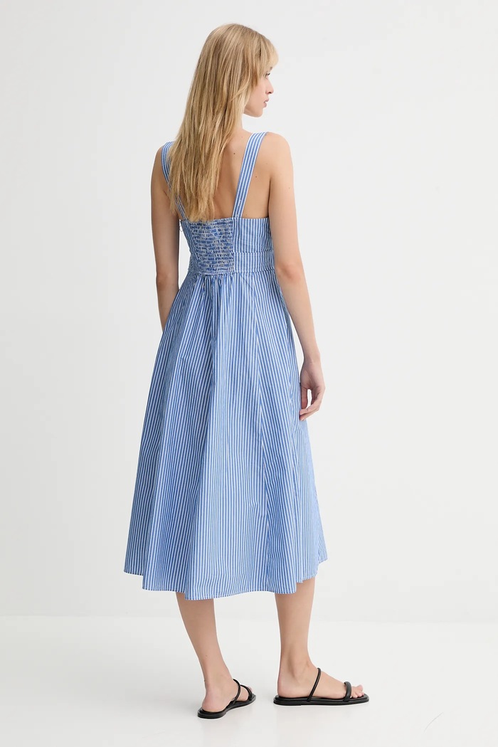 Îmbrăcăminte Levi's rochie din bumbac 003PR albastru