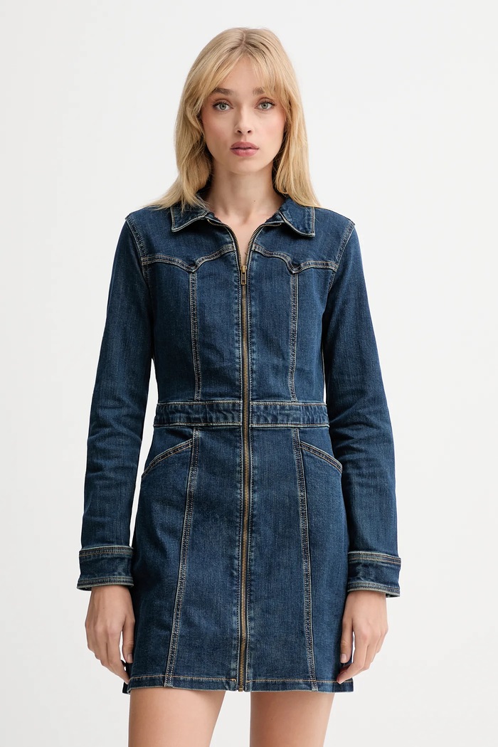 Levi's rochie jeans mini albastru 003S6
