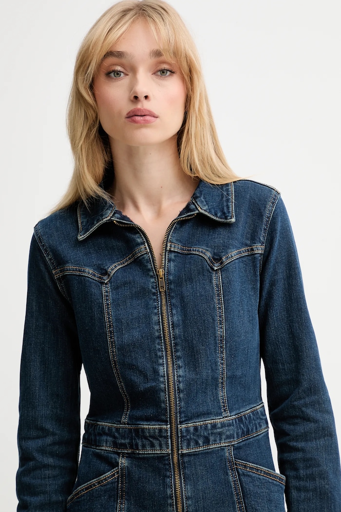 Levi's rochie jeans albastru 003S6
