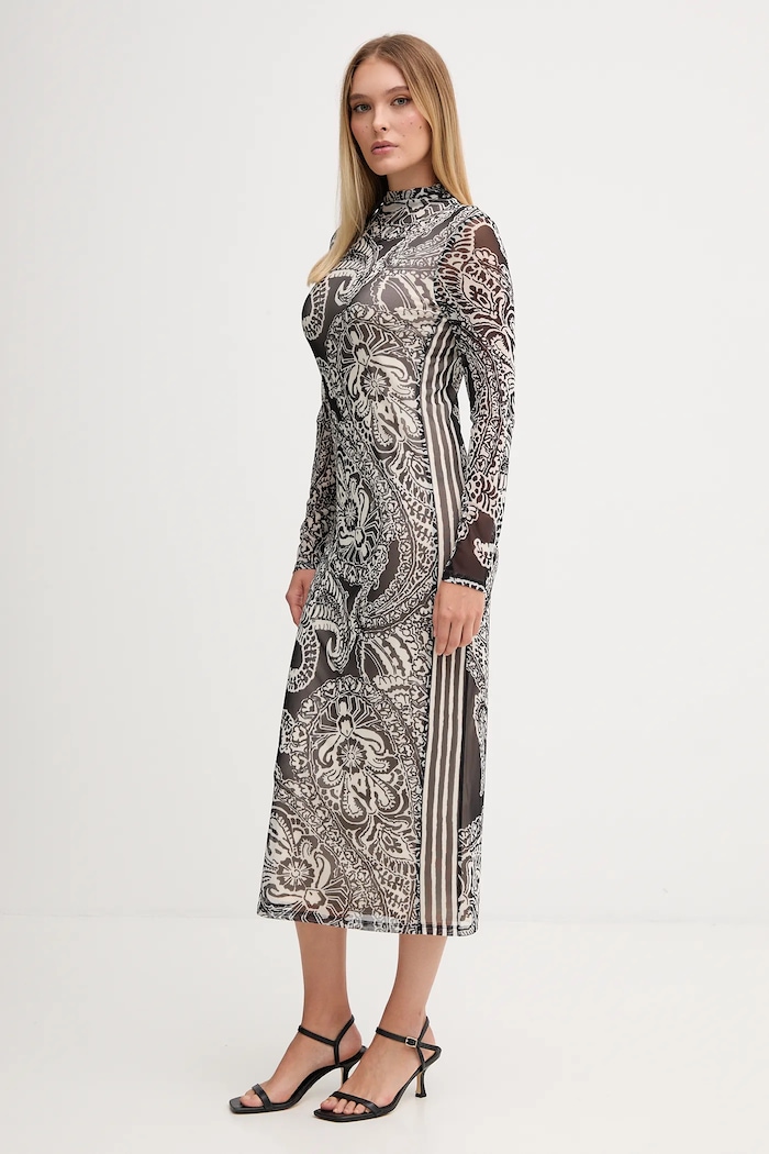 Φόρεμα Marc Aurel 6574.7000.73868 μαύρο AW25