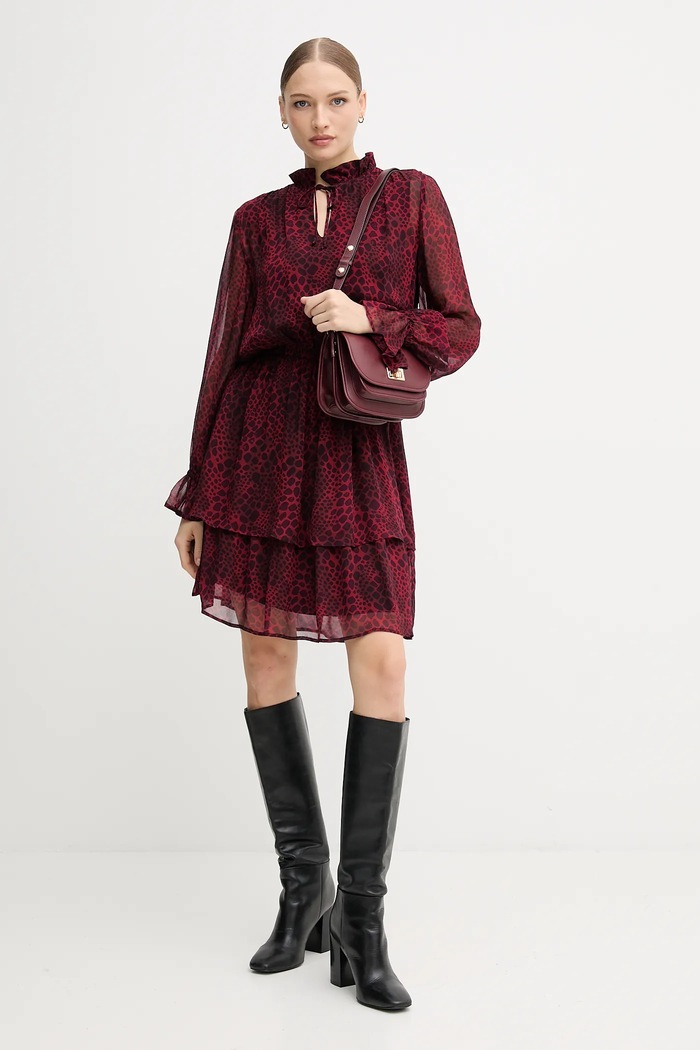 Marc Aurel sukienka 6572.1010.93471 czerwony AW25