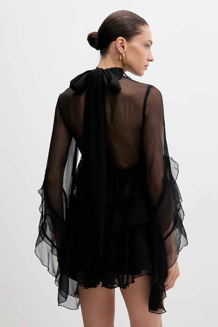 Îmbrăcăminte Bardot rochie 59973DB negru