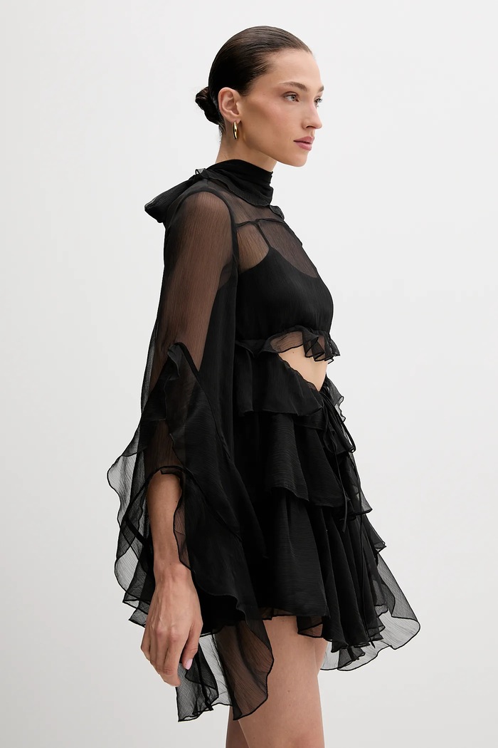 Bardot rochie negru 59973DB