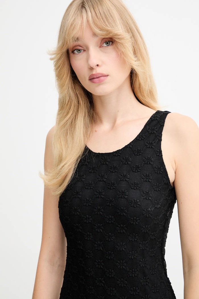 Šaty Bardot čierna 59988DB