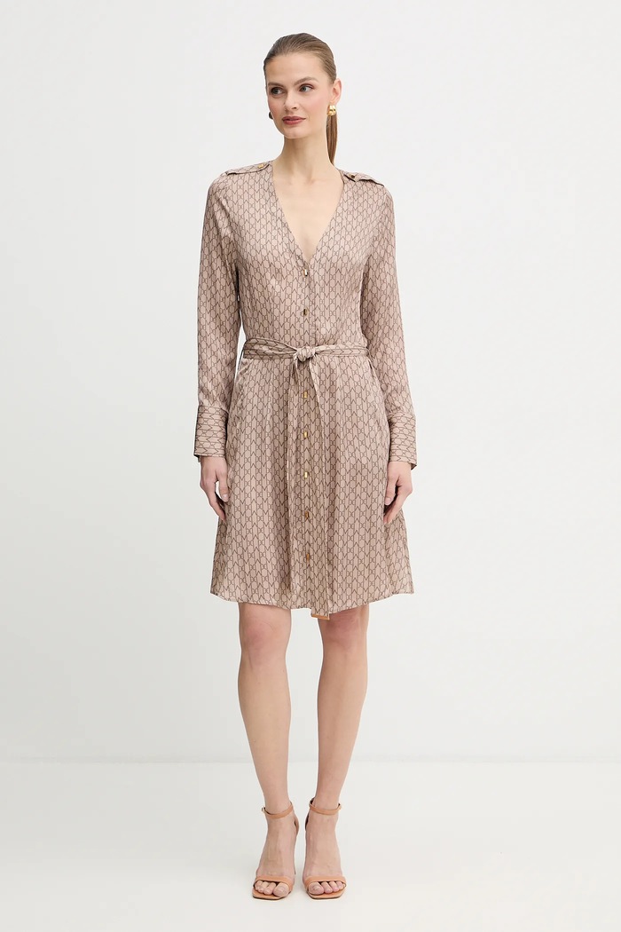 Marciano by Guess sukienka BRITNEY 5BGK54.7298A beżowy AW25