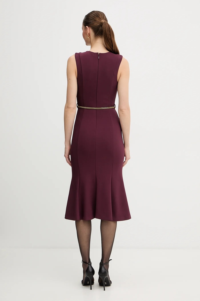 Marciano by Guess sukienka LIA 5BGK20.6302A bordowy AW25