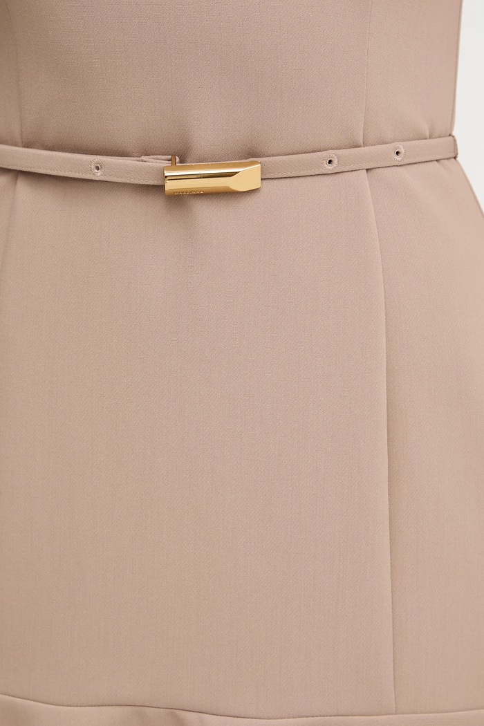 Marciano by Guess sukienka DALIA 5BGK17.7046A beżowy