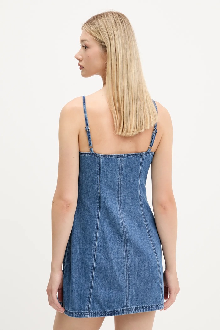 Oblečenie Rifľové šaty Hollister Co. KI359.5259.279 modrá