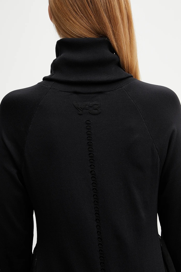 Платье Y-3 Hooded Knit JX2300 чёрный