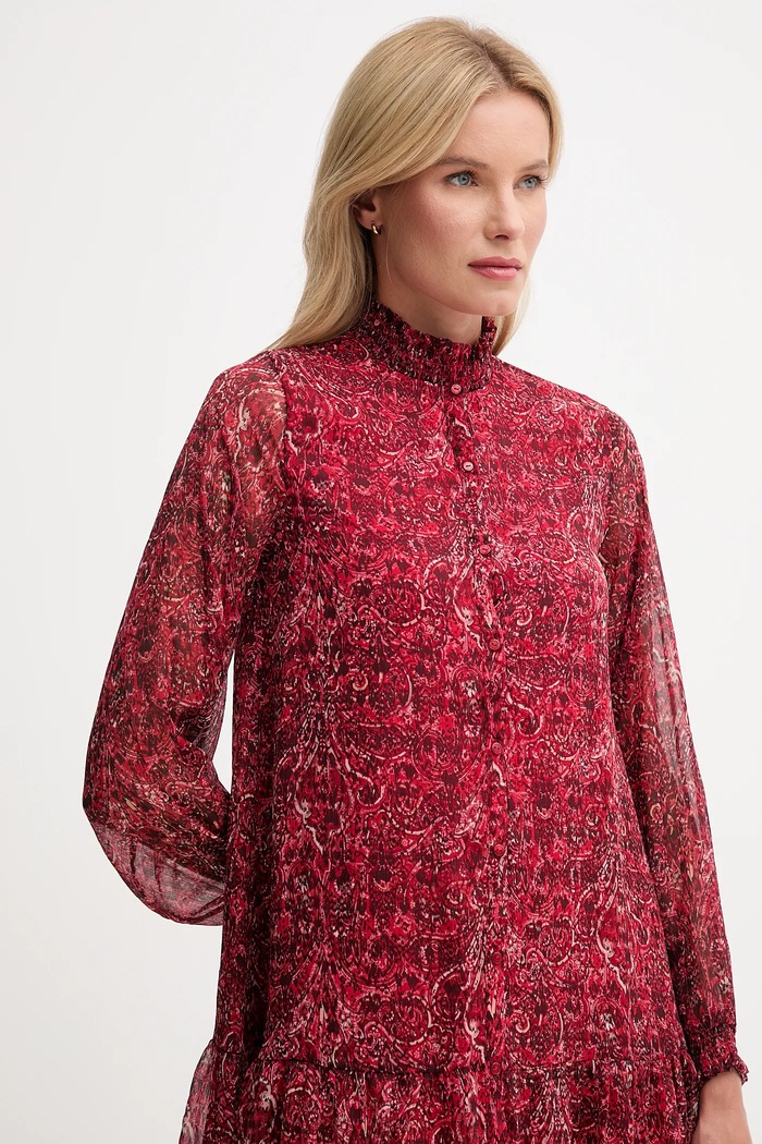 Sukienka Pepe Jeans PL9537711 czerwony