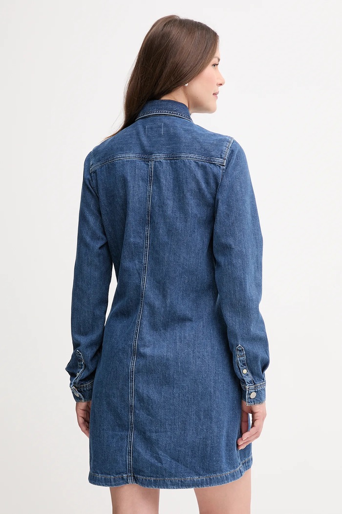 Oblečenie Rifľové šaty Pepe Jeans PL95377284C1 modrá