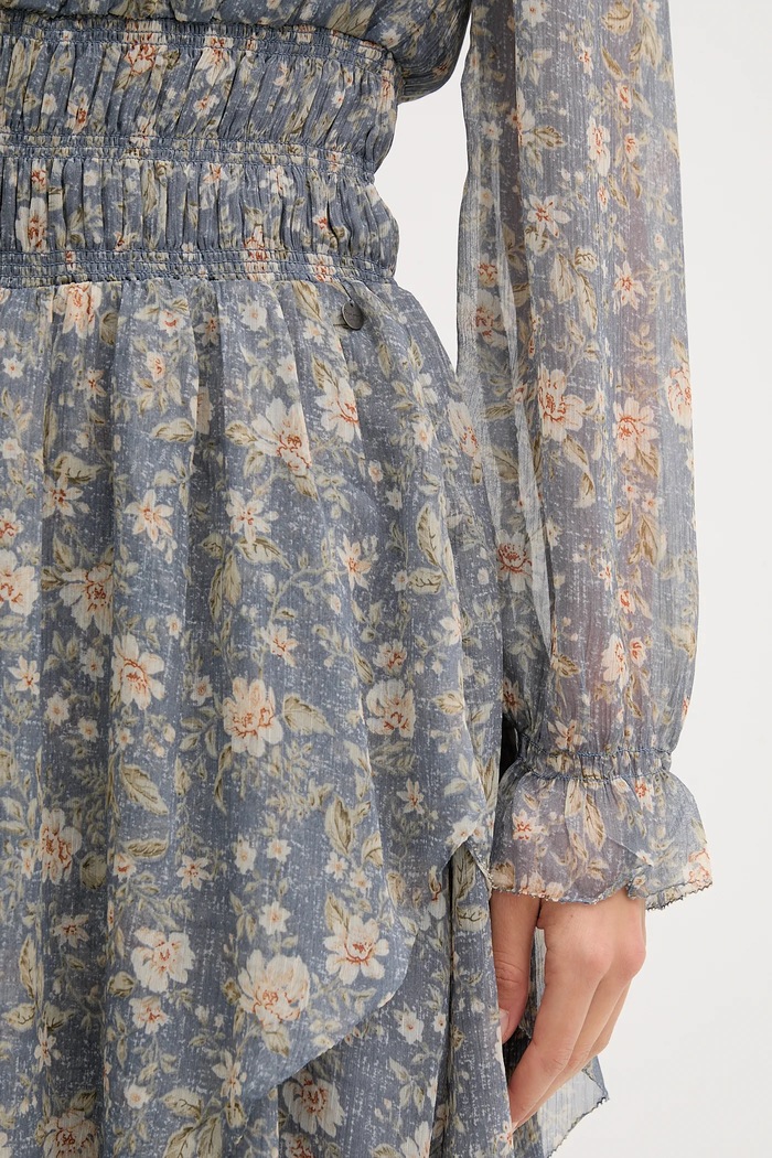 Pepe Jeans sukienka PL9537692 niebieski