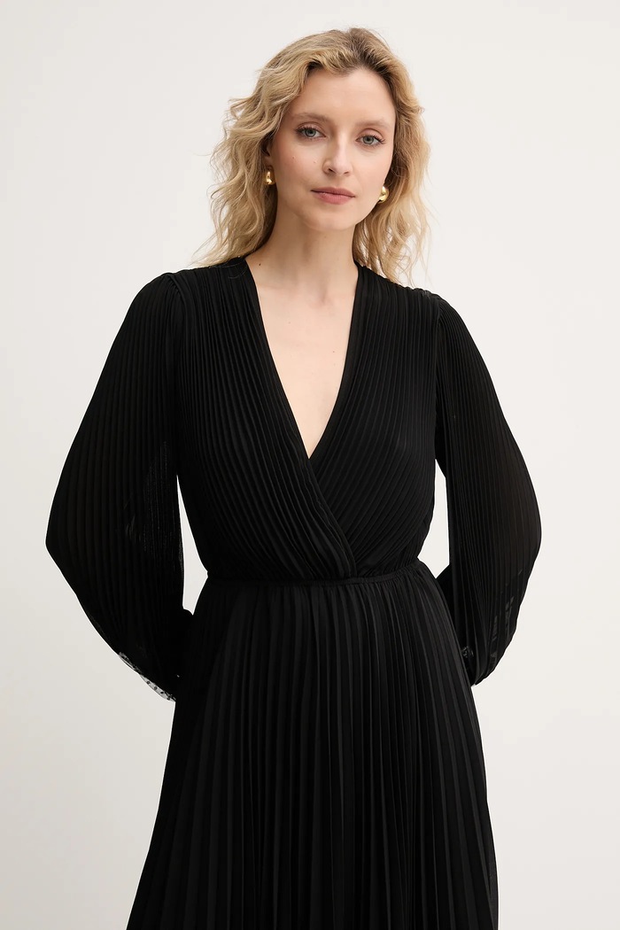 Twinset sukienka czarny 252TP2641