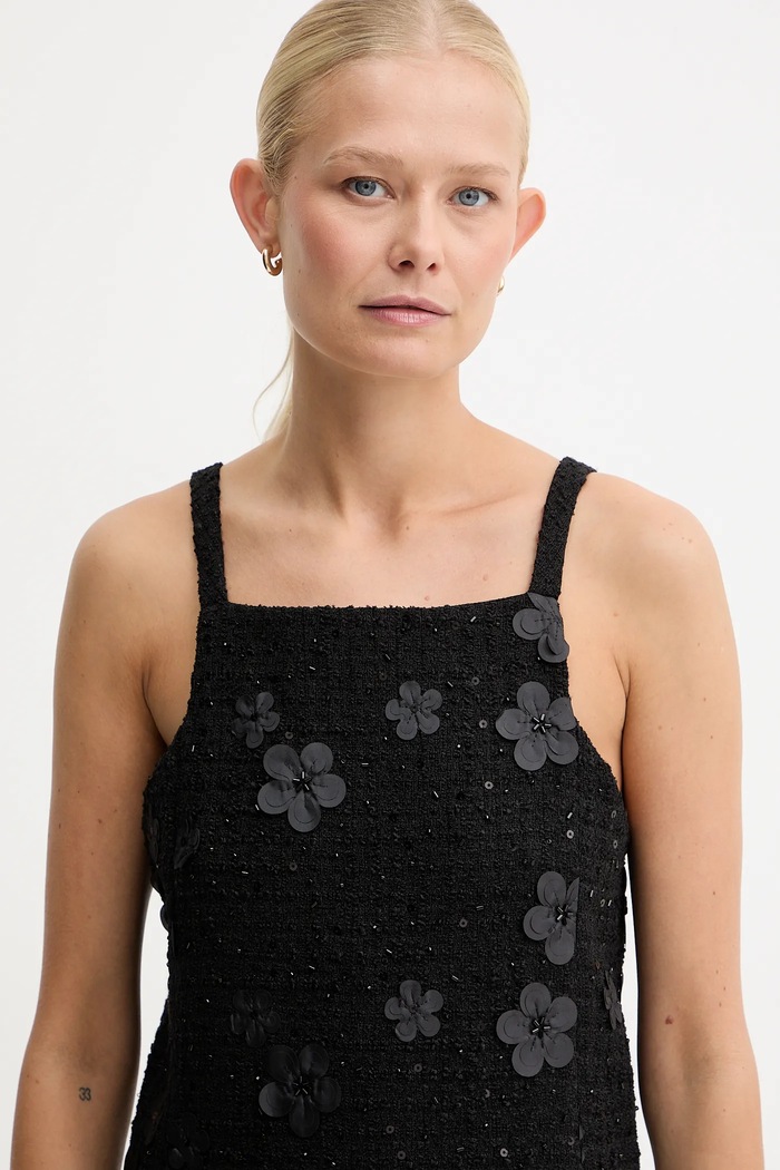 Twinset sukienka czarny 252TP2142