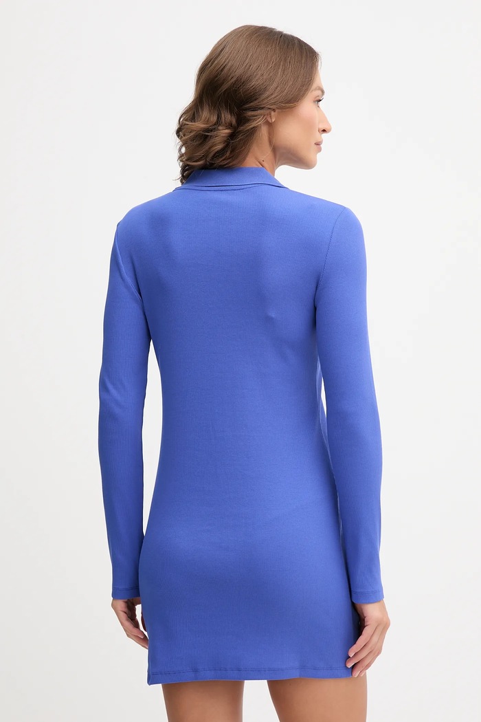 Oblečení Šaty Calvin Klein Jeans LV047D214G modrá