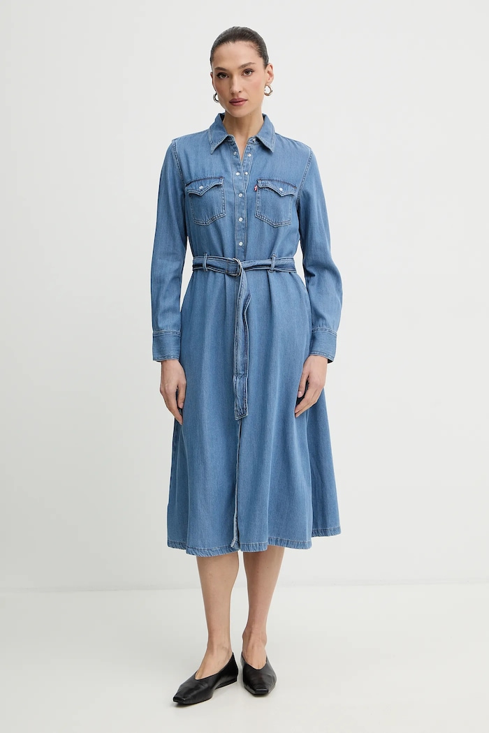 Рокля Levi's 004H3 син AW25