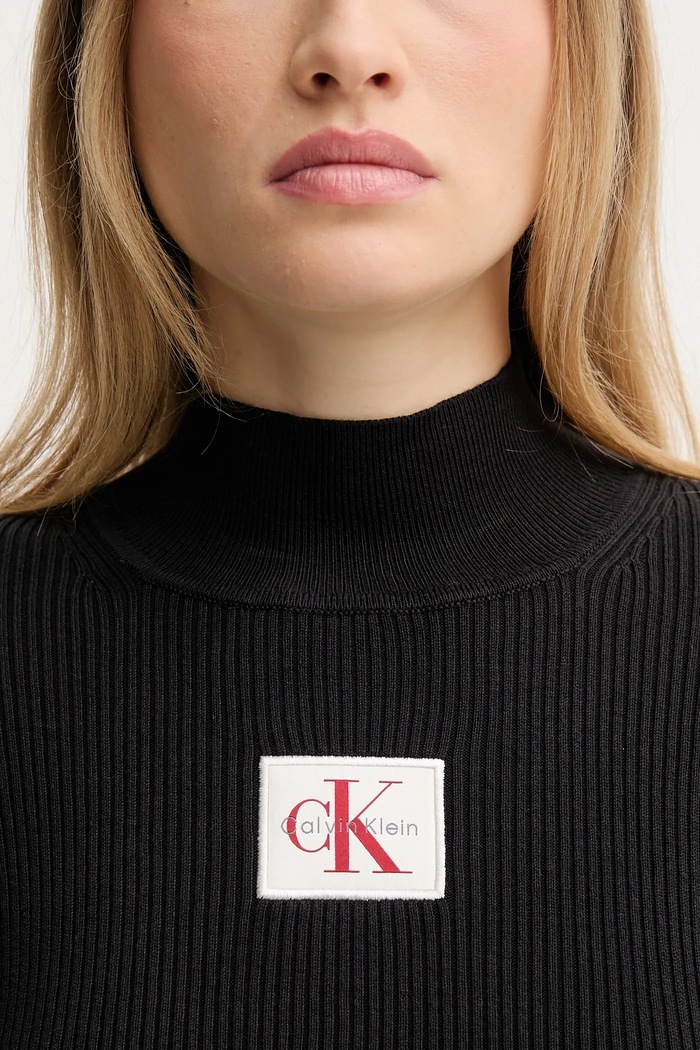 Šaty Calvin Klein Jeans LV047D308G černá