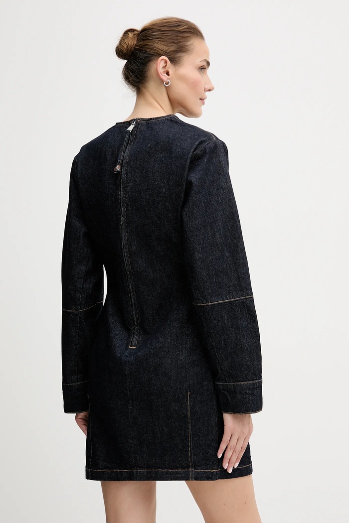 Ruházat Calvin Klein Jeans farmerruha LV047D703G sötétkék