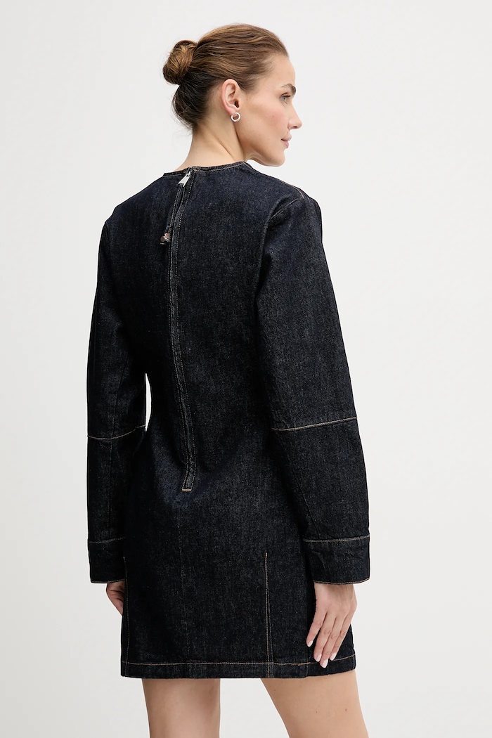 Ruházat Calvin Klein Jeans farmerruha LV047D703G sötétkék