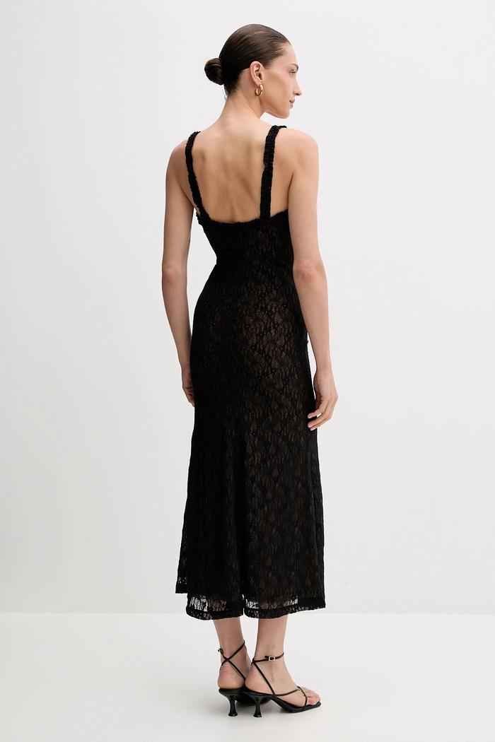 Bardot rochie 59964DB negru AW25