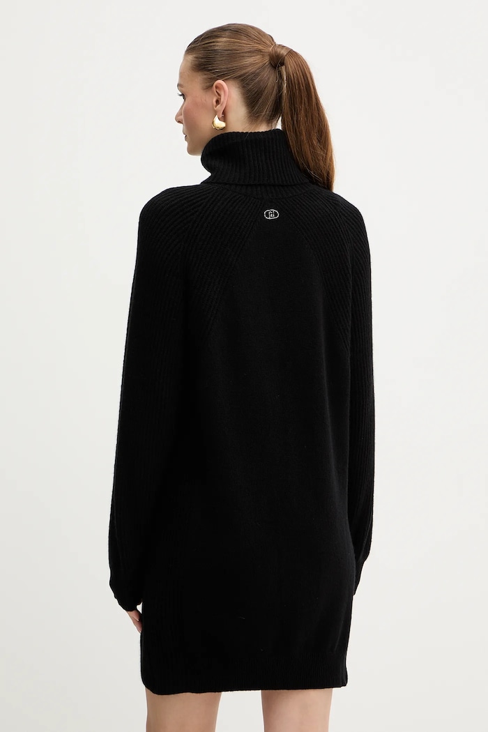 Îmbrăcăminte Liu Jo rochie din lână MF5063.MS009 negru